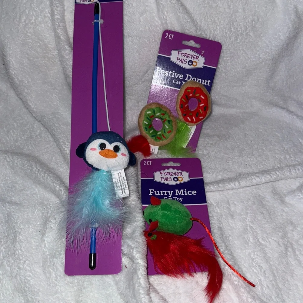 Forever Pals Cat Toys Set